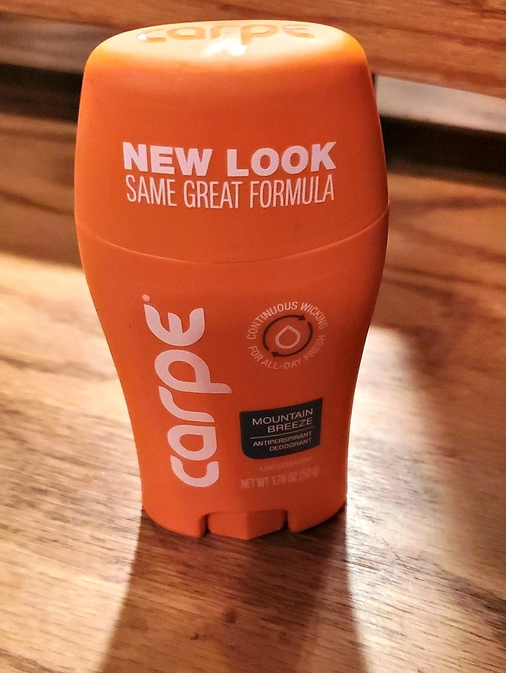 CARPE deodorant.  Mountain Breeze.New